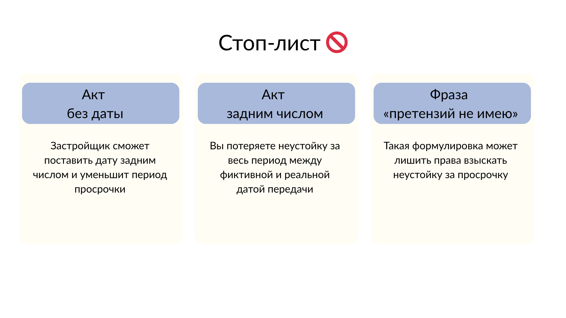 Уловки застройщика при подписании документов ДДУ